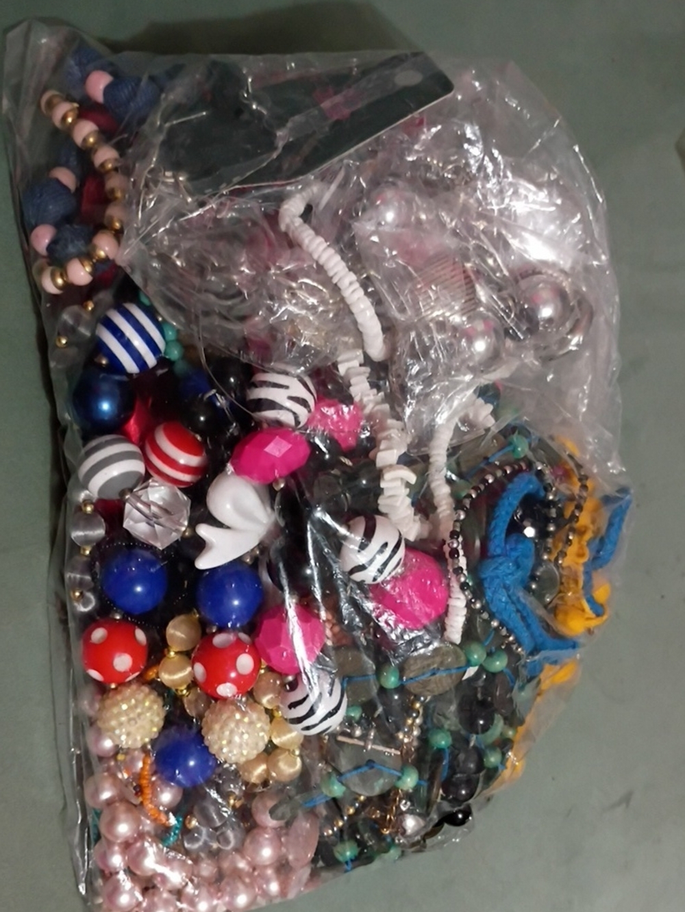 Assorted Mystery Women's Colorful Fashion Jewelry - Pink, Blue, White & Multi